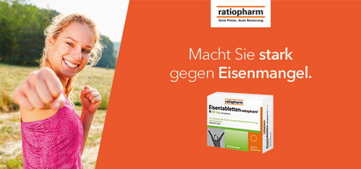 EISENTABLETTEN-ratiopharm N 50 mg filmtabletta, 100 db