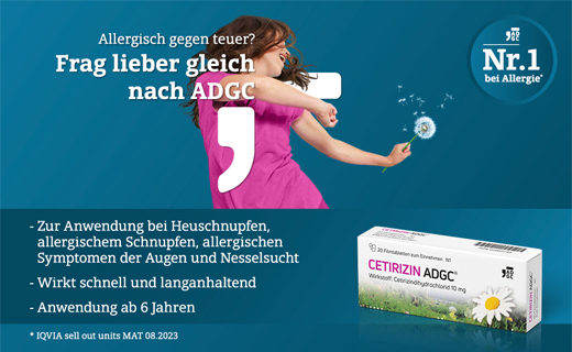 CETIRIZIN ADGC Filmtabletta, 50 db