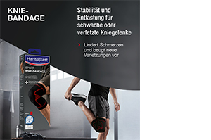 HANSAPLAST Sport térdkötő M-es méret, 1 db