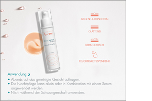 AVENE Cleanance WOMEN simító éjszakai krém, 30 ml