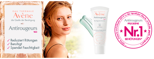 AVENE Antirougeurs nappali nyugtató emulzió SPF 30, 40 ml