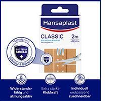 HANSAPLAST Klasszikus gipsz 6 cmx2 m, 1 db