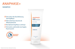 DUCRAY ANAPHASE+ Sampon hajhullás, 400 ml