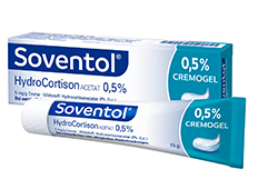 SOVENTOL Hidrokortizon-acetát 0,5%-os krém, 15 g