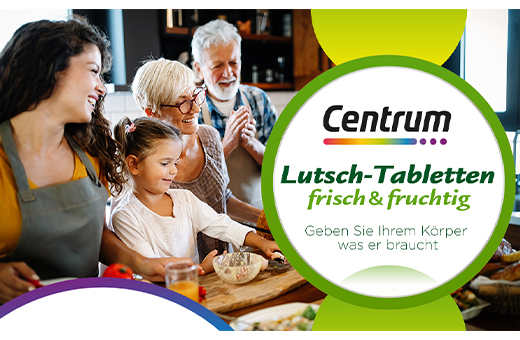 CENTRUM friss & gyümölcsös cukorkák, 60 db