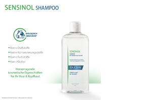 DUCRAY SENSINOL Sampon Physio bőrvédővel, 400 ml