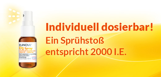 EUNOVA D3-vitamin spray, 8 ml