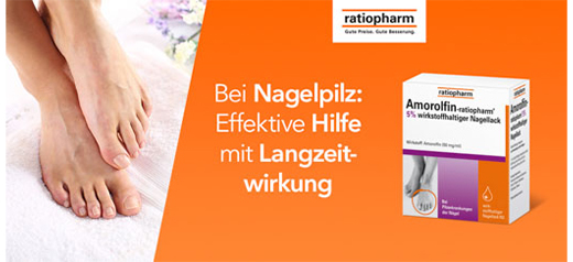 AMOROLFIN-ratiopharm 5% hatóanyagú körömlakk, 3 ml