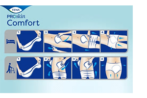 TENA COMFORT plusz sablonok, 46 db