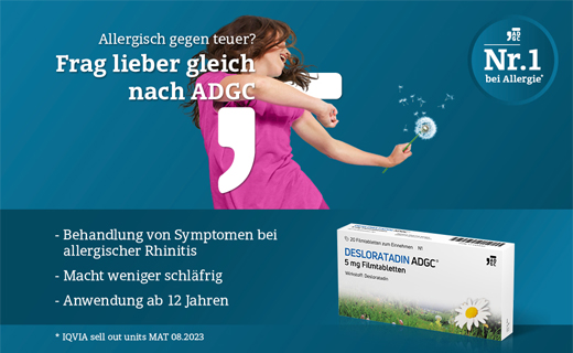 DESLORATADIN ADGC 5 mg filmtabletta, 20 db