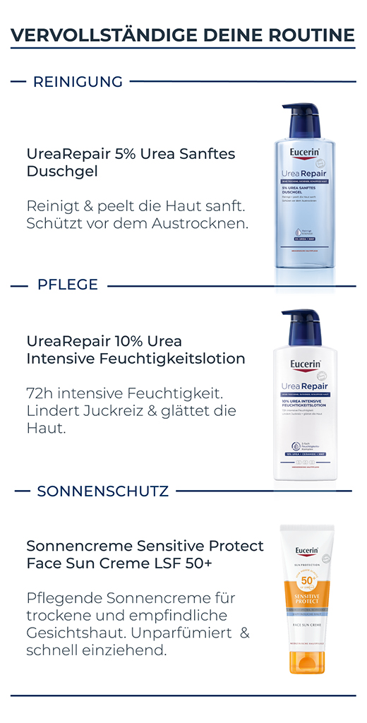 EUCERIN UreaRepair arckrém 5% nappali, 50 ml