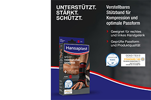 HANSAPLAST Sport csuklószorító M-es méret, 1 db