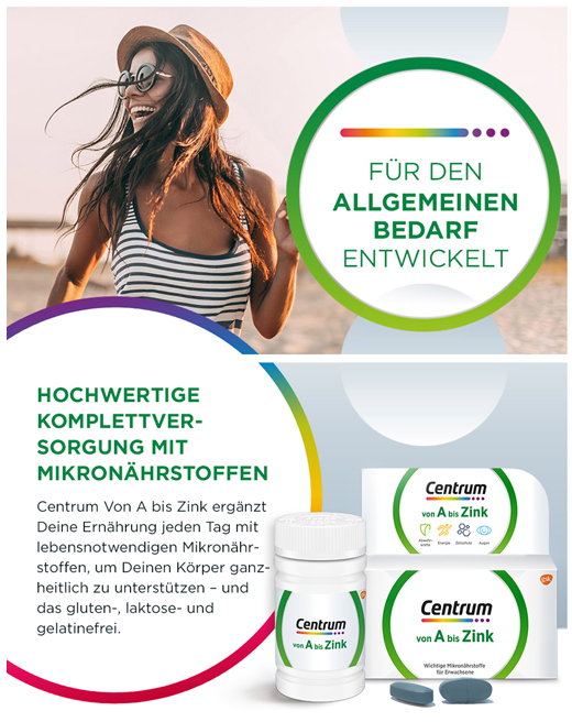 CENTRUM A-Cink tabletta, 60 db