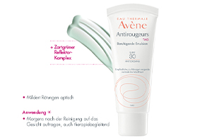 AVENE Antirougeurs nappali nyugtató emulzió SPF 30, 40 ml