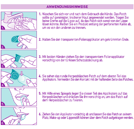 COMPEED Herpeszes hólyagtapasz applikátor HRA, 15 db