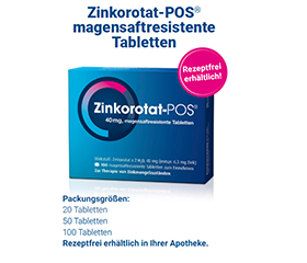 ZINKOROTAT POS bélsavmentes bevont tabletta, 20 db