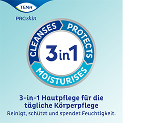 TENA WET Törlőkendő 3in1, 48 db