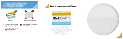MELABON K tabletta, 20 db