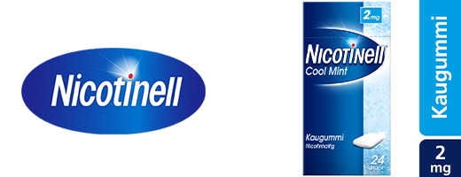 NICOTINELL Cool Mint 2 mg-os rágógumi, 24 db