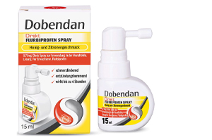 DOBENDAN Direct Flurbiprofen spray méz & citrom, 15 ml