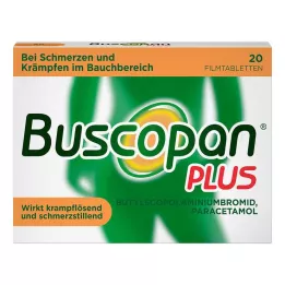 BUSCOPAN plusz 10 mg/500 mg filmtabletta, 20 db