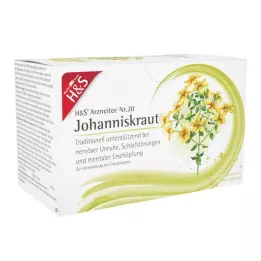 H&amp;S Szentjánoskenyér szűrőzacskó, 20X2,0 g