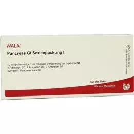 PANCREAS GL Sorozatcsomagolás 1 ampulla, 10X1 ml