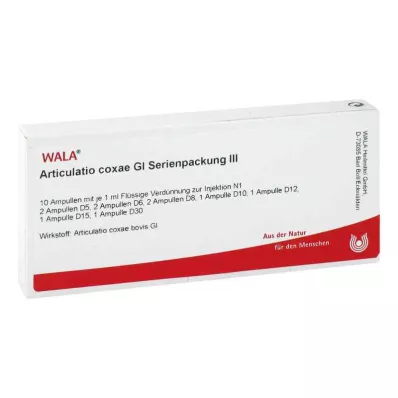 Articulatio Coxae Gl sorozat 3 ampulla (10x1 ml) csomag Articulatio Coxae Gl sorozat 3 ampulla (10x1 ml) csomag