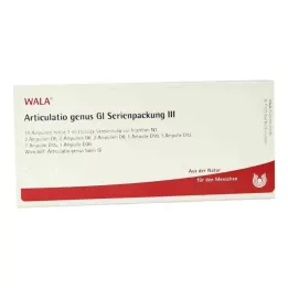 ARTICULATIO nemzetség GL Sorozatcsomagolás 3 ampulla, 10X1 ml