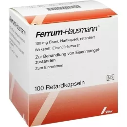 FERRUM HAUSMANN Lassan felszabaduló kapszula, 100 db