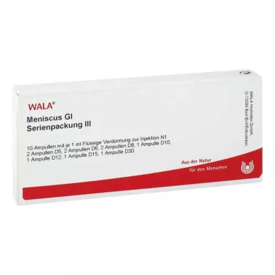 Meniscus Gl sorozat csomag 3 ampulla (10x1 ml) Meniscus Gl sorozat csomag 3 ampulla (10x1 ml)