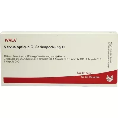 NERVUS OPTICUS GL Sorozatcsomagolás 3 ampulla, 10X1 ml