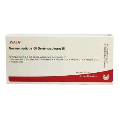 NERVUS OPTICUS GL Sorozatcsomagolás 3 ampulla, 10X1 ml
