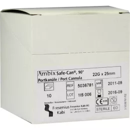 AMBIX Safe-Can Portpunkt.Kan.22 Gx25 mm ívelt, 10 db