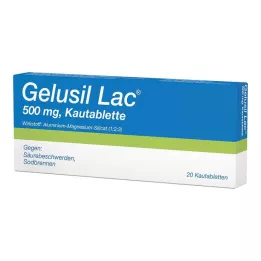 GELUSIL LAC Rágótabletta, 20 db