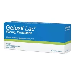 GELUSIL LAC Rágótabletta, 50 db