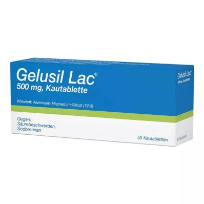 GELUSIL LAC Rágótabletta, 50 db