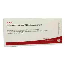 TUNICA nyálkahártya nasi GL sorozatcsomagolás 3 ampulla, 10X1 ml