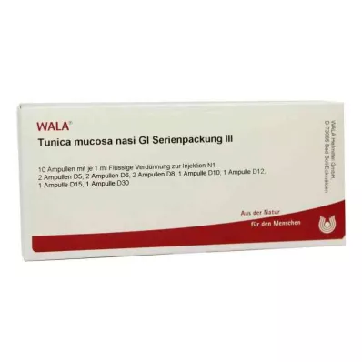 Tunica mucosa nasi Gl sorozatú kiszerelés 3 ampulla (10x1 ml)