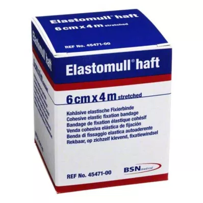 ELASTOMULL ragasztó 6 cmx4 m-es rögzítő kötés, 1 db