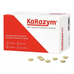KARAZYM bélsavmentes bevont tabletta, 200 db