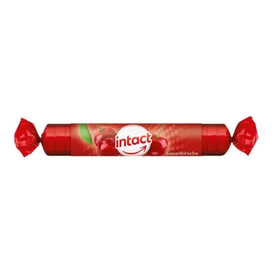 INTACT Dextróz tekercs cseresznye, 1 db INTACT Dextróz tekercs cseresznye, 1 db