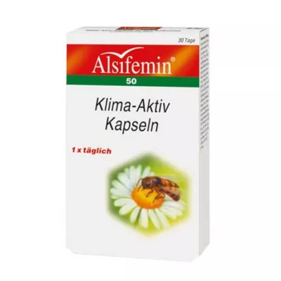 ALSIFEMIN 50 Klímaaktív szójával 1x1 kapszula, 30 db ALSIFEMIN 50 Klímaaktív szójával 1x1 kapszula, 30 db