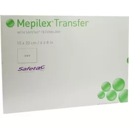 MEPILEX 15x20 cm-es habszivacs kötszer, steril, 5 db