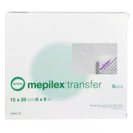 MEPILEX 15x20 cm-es habszivacs kötszer, steril, 5 db