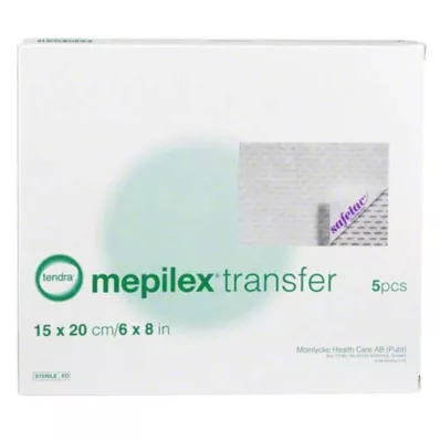 MEPILEX 15x20 cm-es habszivacs kötszer, steril, 5 db