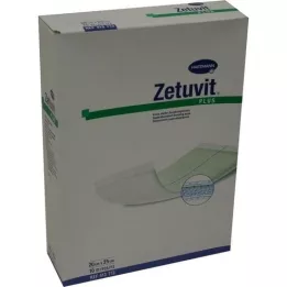 ZETUVIT Plus extra erős nedvszívó borogatás, steril 20x25 cm, 10 db