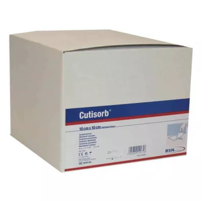 CUTISORB nedvszívó borogatás nem steril 10x10 cm, 100 db CUTISORB nedvszívó borogatás nem steril 10x10 cm, 100 db