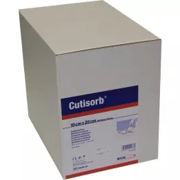 CUTISORB nedvszívó borogatás nem steril 10x20 cm, 100 db