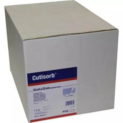CUTISORB nedvszívó borogatás nem steril 15x25 cm, 100 db